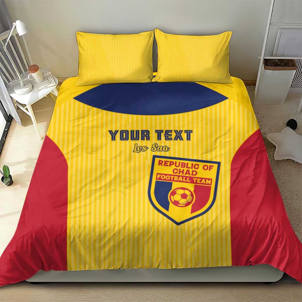 Custom Chad Football Bedding Set Go Champions LT15