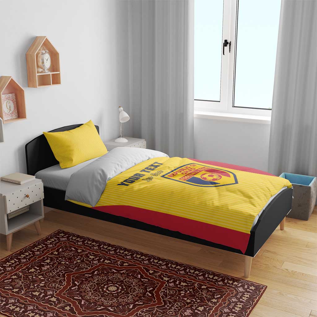 Custom Chad Football Bedding Set Go Champions LT15