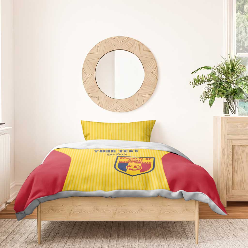 Custom Chad Football Bedding Set Go Champions LT15