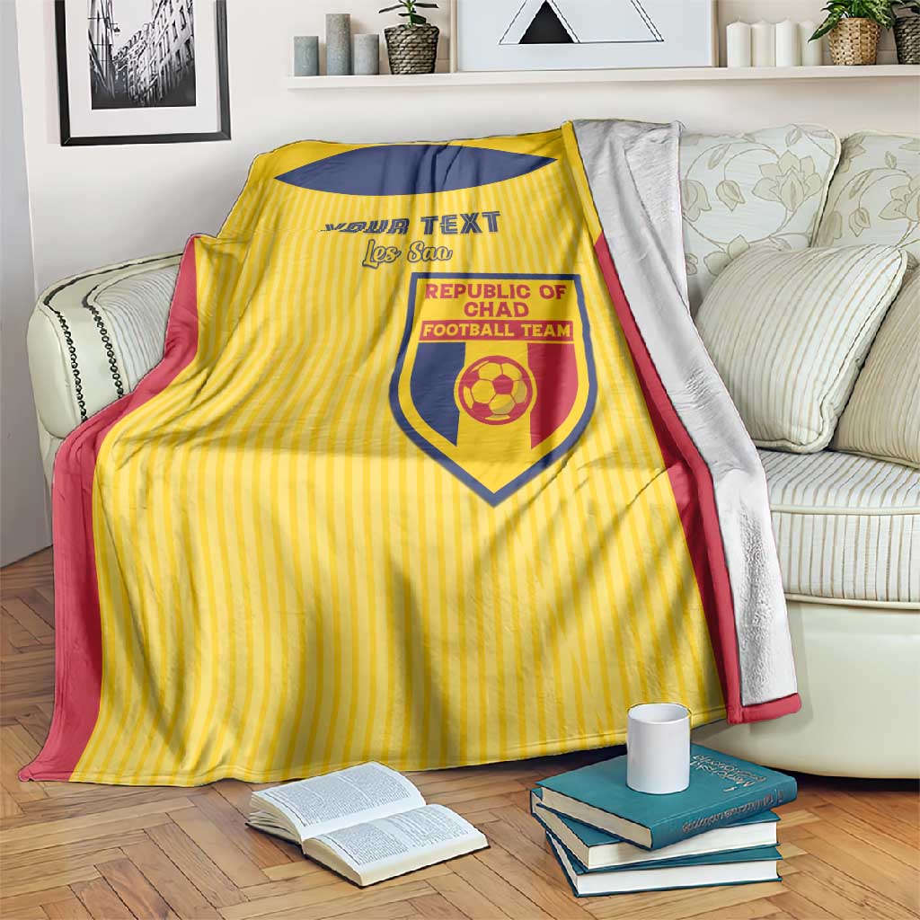 Custom Chad Football Blanket Go Champions LT15