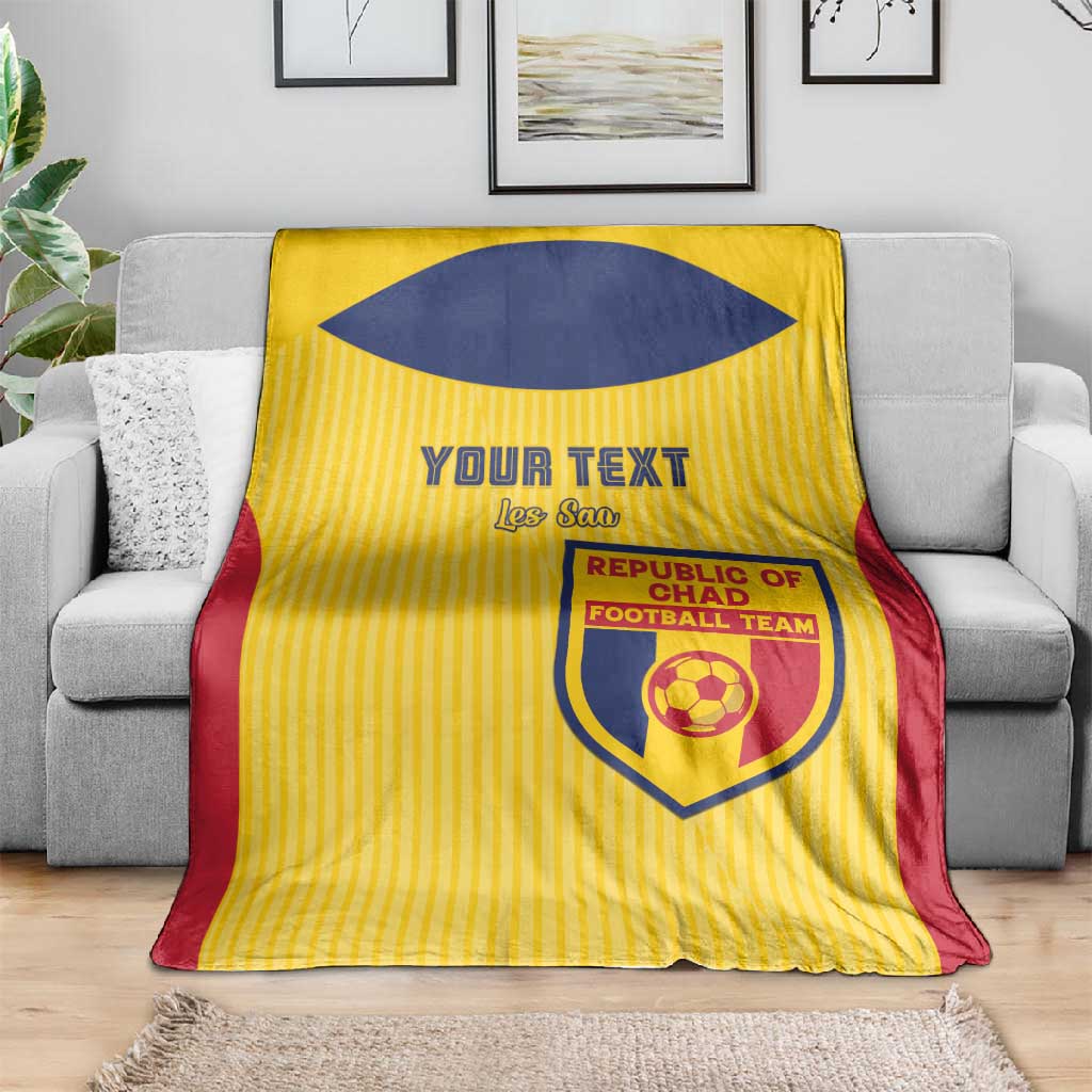 Custom Chad Football Blanket Go Champions LT15