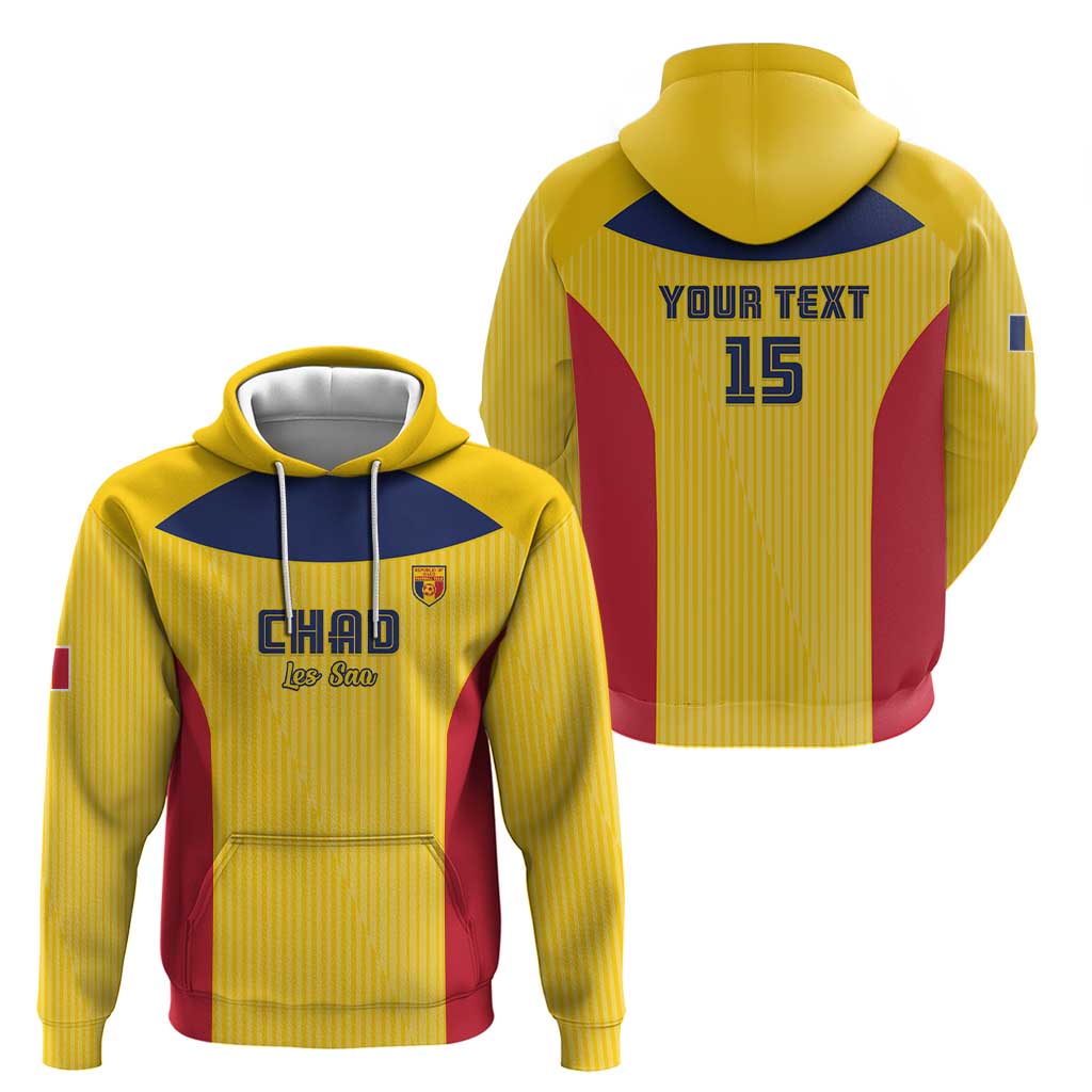 Custom Chad Football Hoodie Allez Les Sao LT15