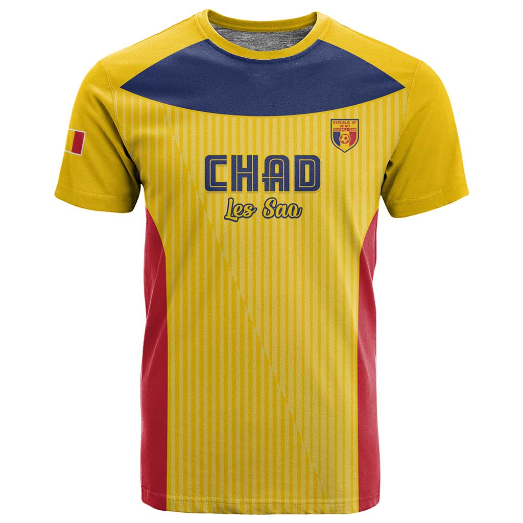 Custom Chad Football T shirt Go Champions LT15