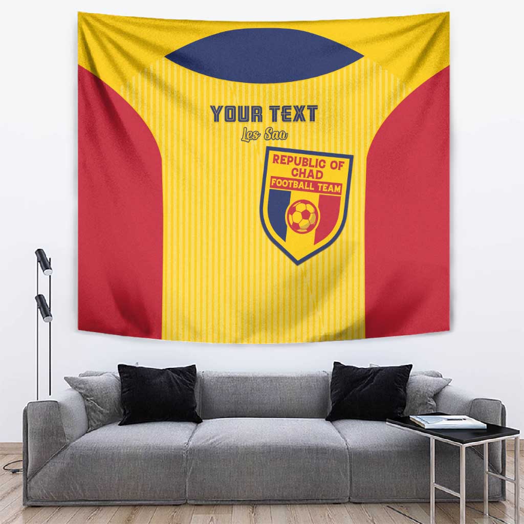 Custom Chad Football Tapestry Go Champions LT15