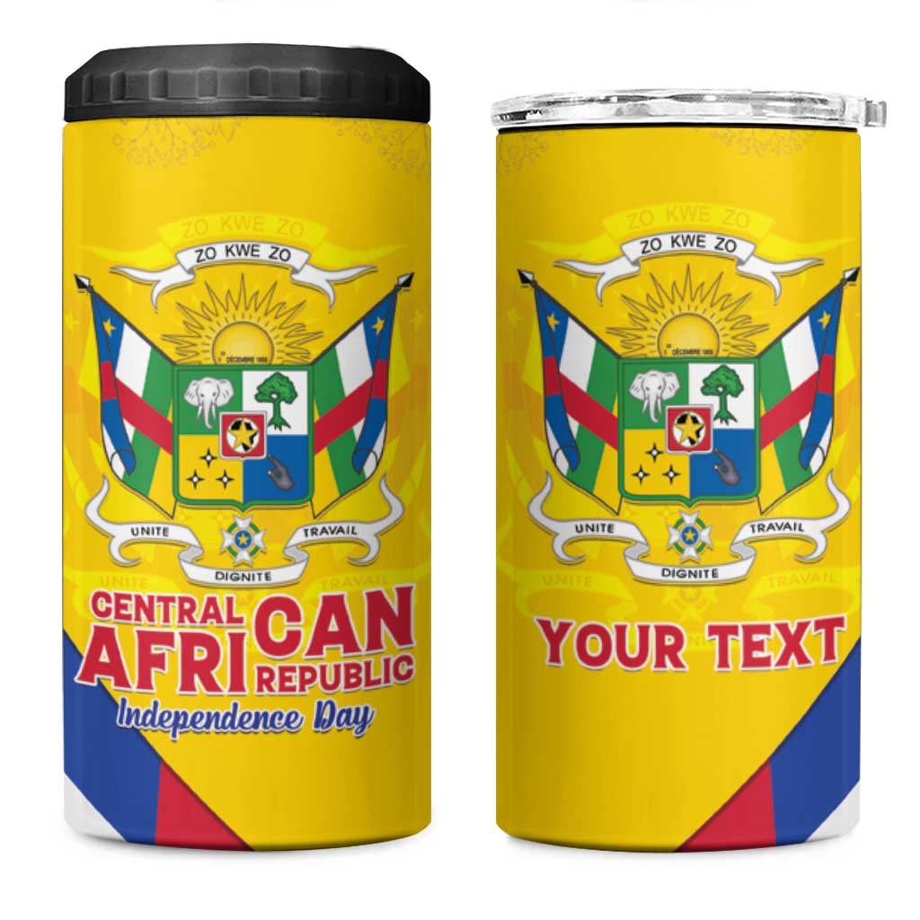 Personalised CAR 4 in 1 Can Cooler Tumbler Happy 65th Independence Day LT15