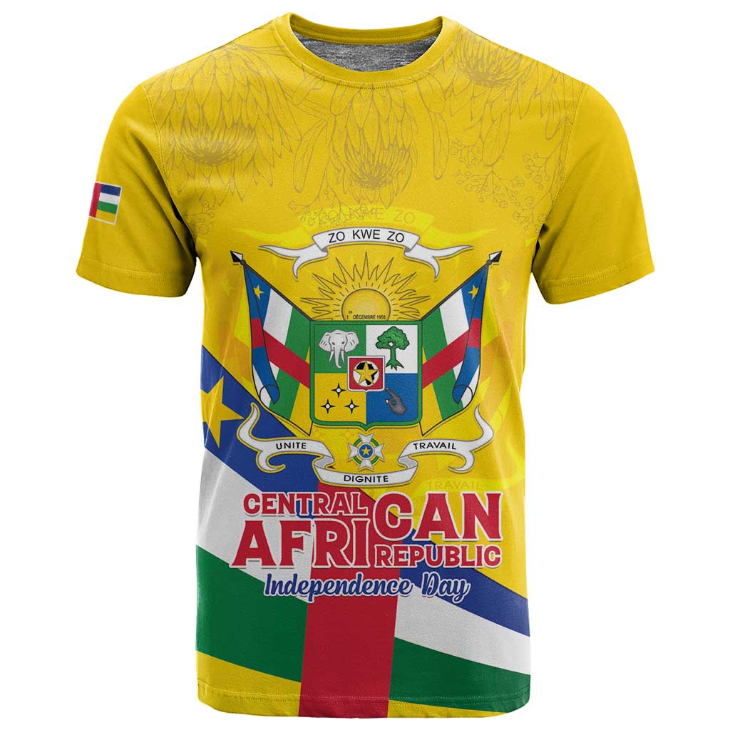 Personalised CAR T shirt Happy 65th Independence Day LT15