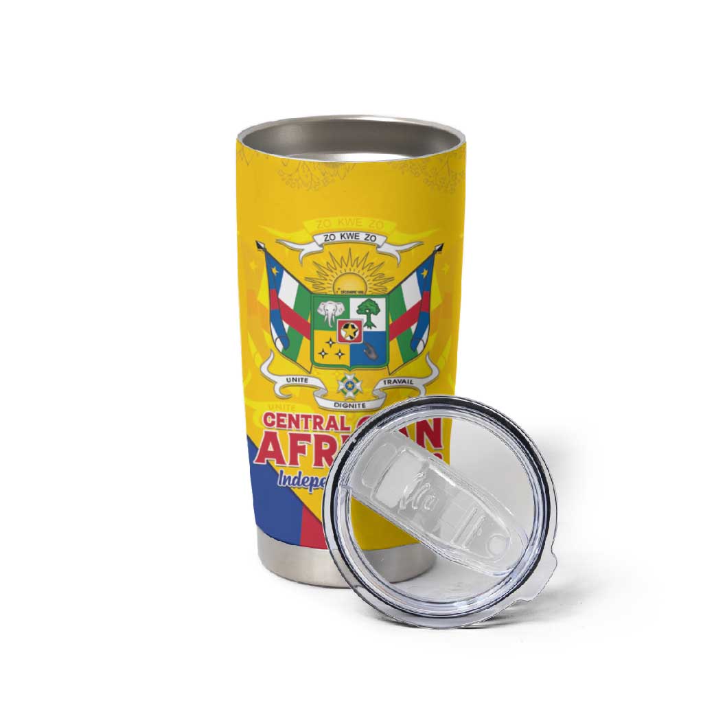 Personalised CAR Tumbler Cup Happy 65th Independence Day LT15