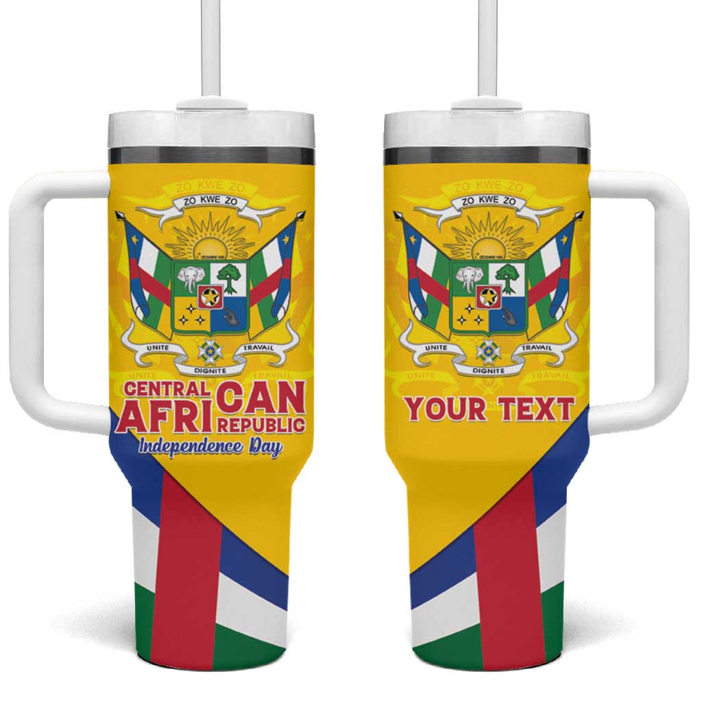 Personalised CAR Tumbler With Handle Happy 65th Independence Day LT15