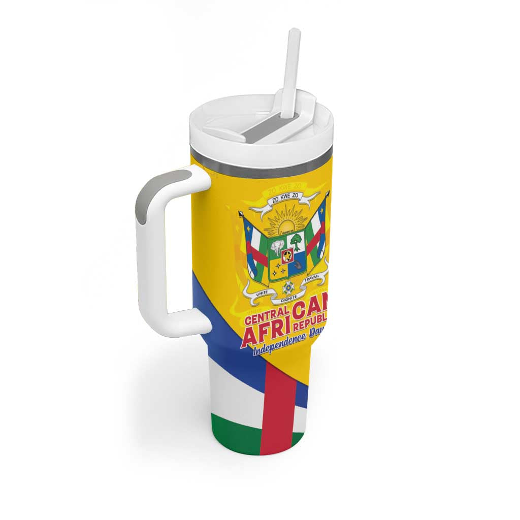 Personalised CAR Tumbler With Handle Happy 65th Independence Day LT15