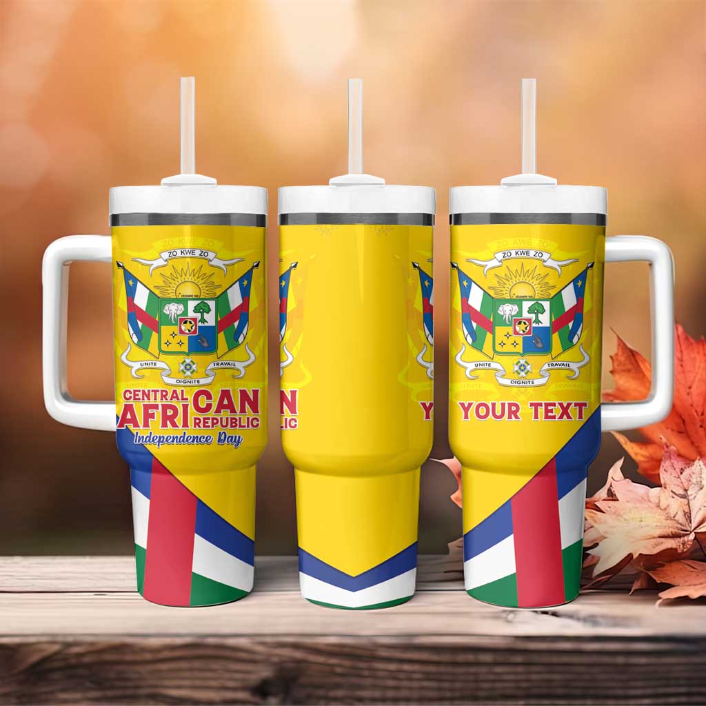 Personalised CAR Tumbler With Handle Happy 65th Independence Day LT15