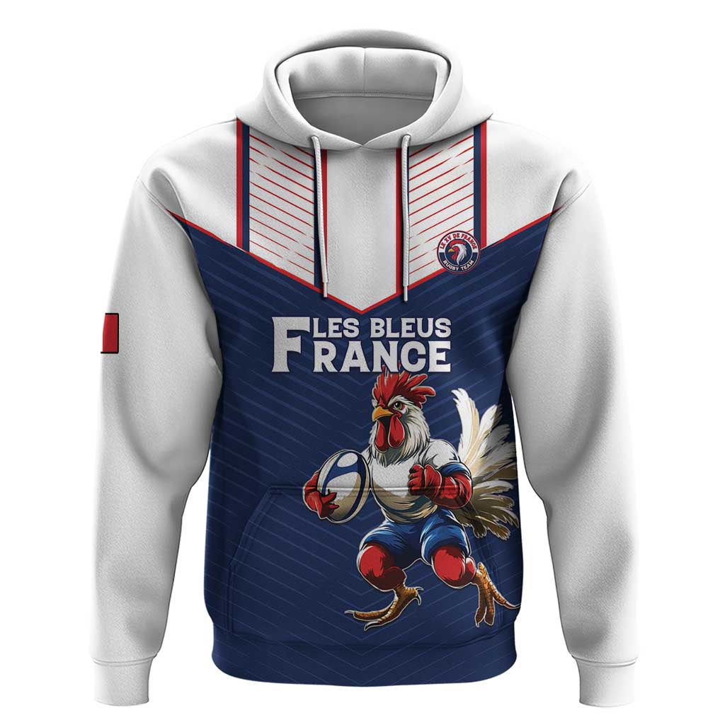 France Rugby Custom Hoodie Allez Les Bleus - Sporty Style LT15