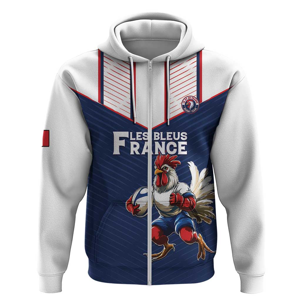 France Rugby Custom Hoodie Allez Les Bleus - Sporty Style LT15