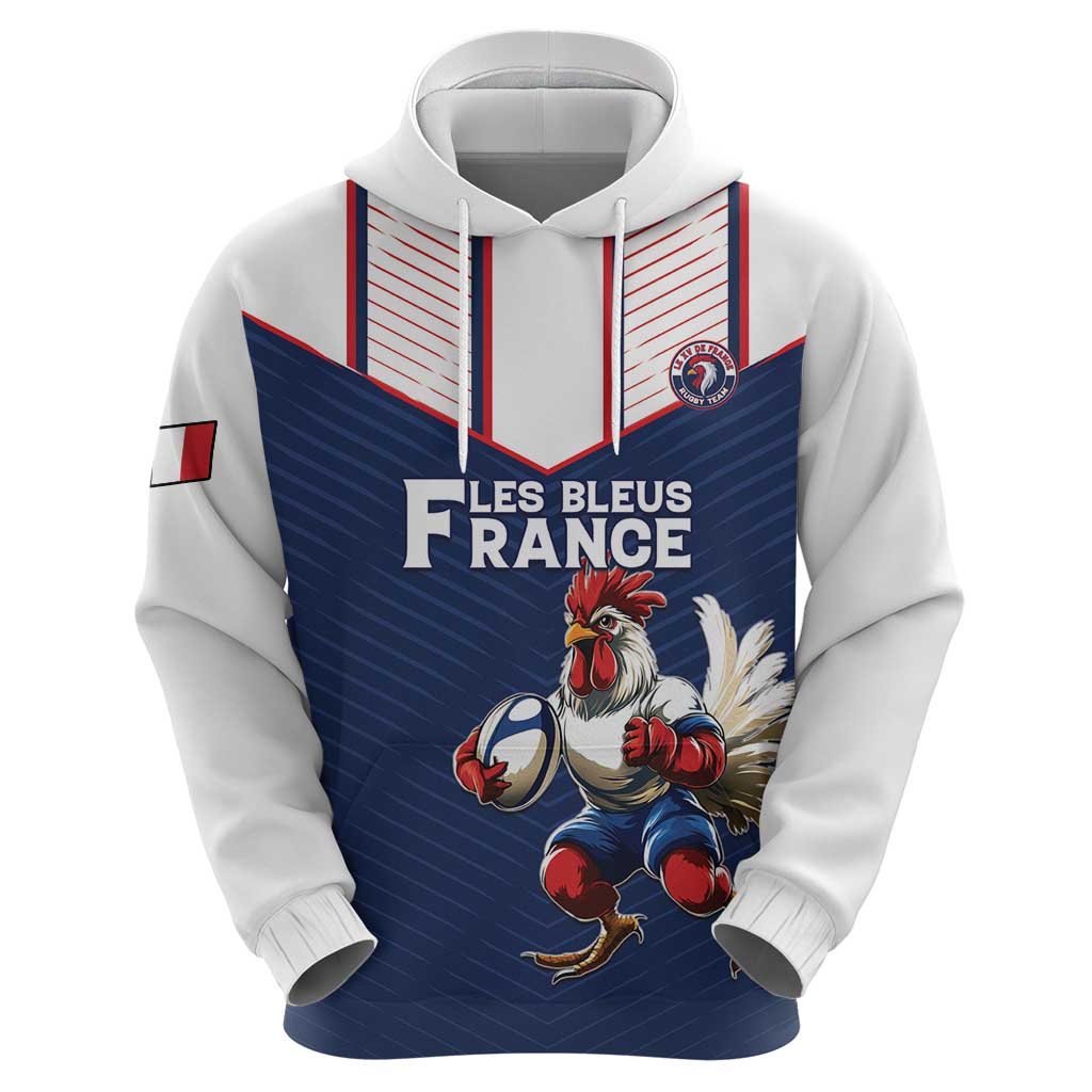 France Rugby Custom Hoodie Allez Les Bleus - Sporty Style LT15