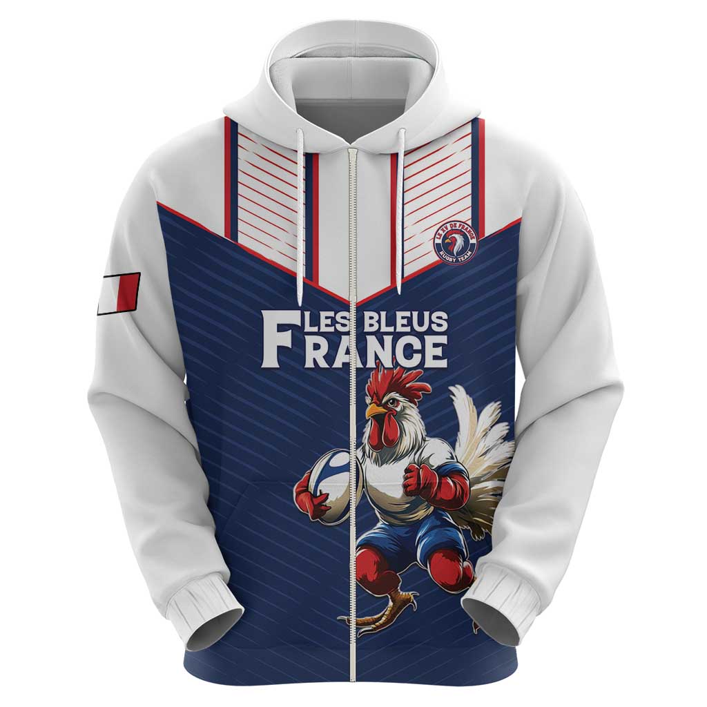 France Rugby Custom Hoodie Allez Les Bleus - Sporty Style LT15