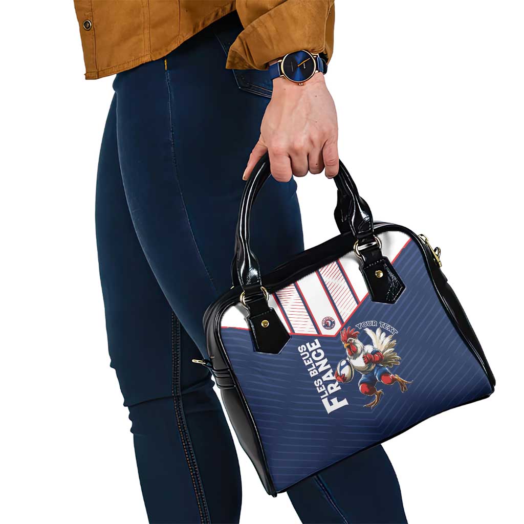France Rugby Custom Shoulder Handbag Allez Les Bleus - Sporty Style LT15
