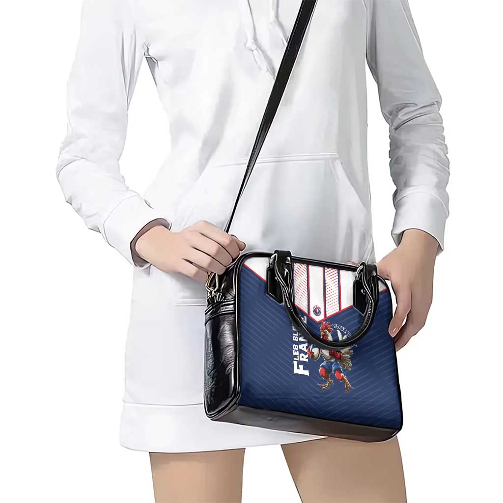 France Rugby Custom Shoulder Handbag Allez Les Bleus - Sporty Style LT15