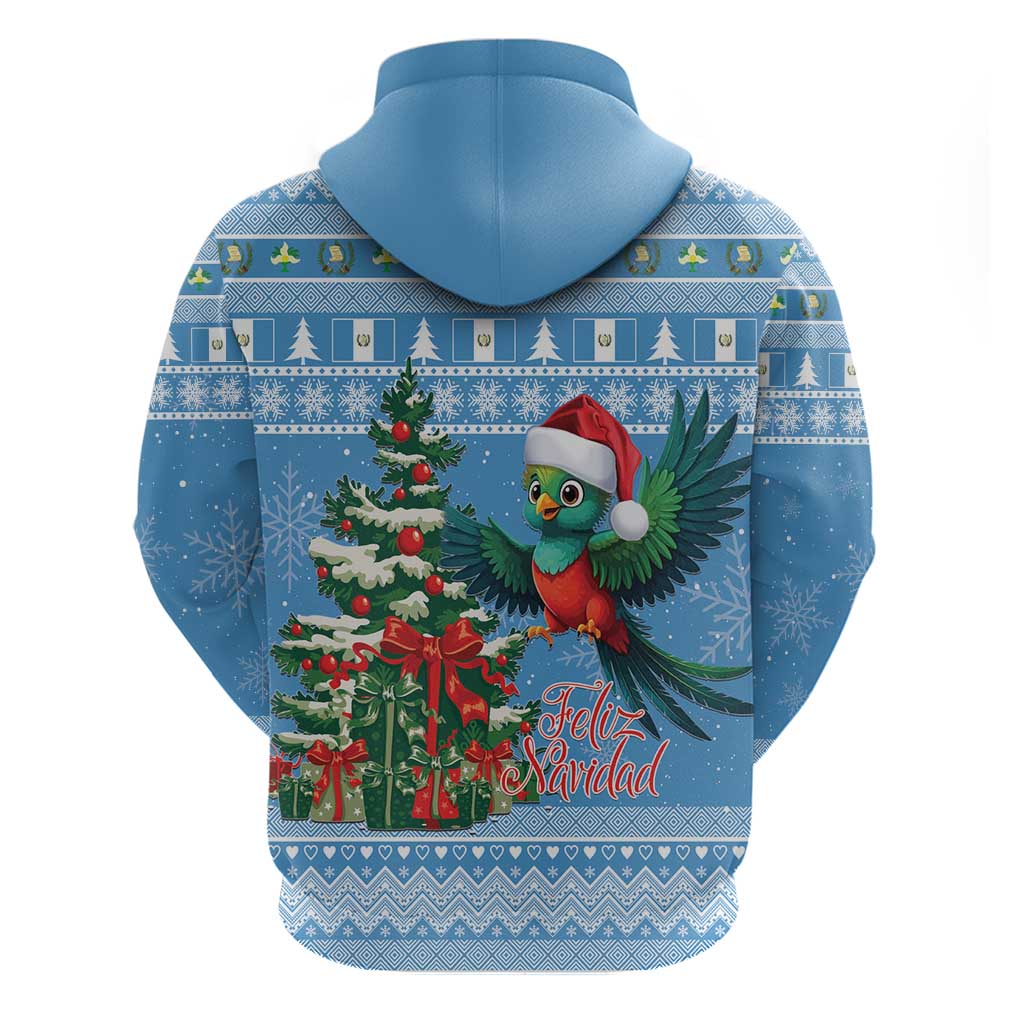 Guatemala Christmas Hoodie Quetzal Feliz Navidad LT15