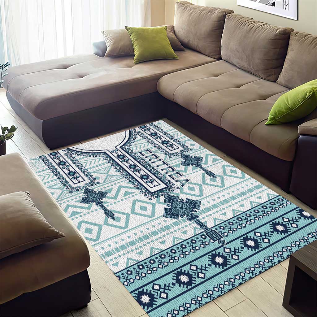 Eritrea Area Rug African Pattern - Habesha Style LT15