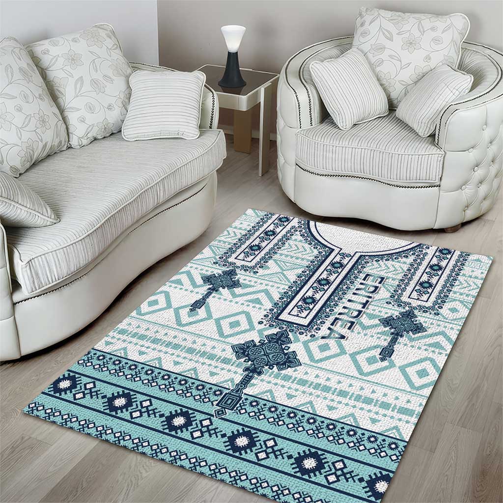 Eritrea Area Rug African Pattern - Habesha Style LT15
