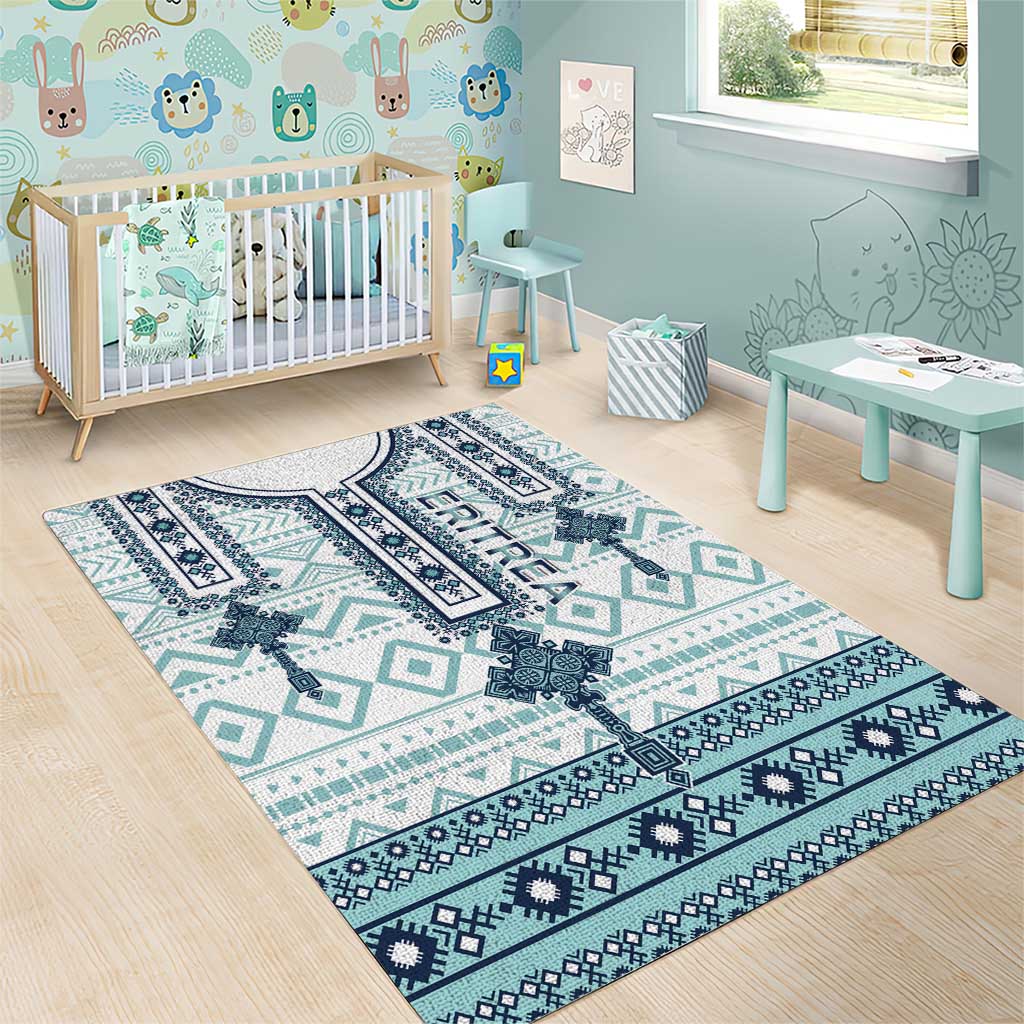 Eritrea Area Rug African Pattern - Habesha Style LT15