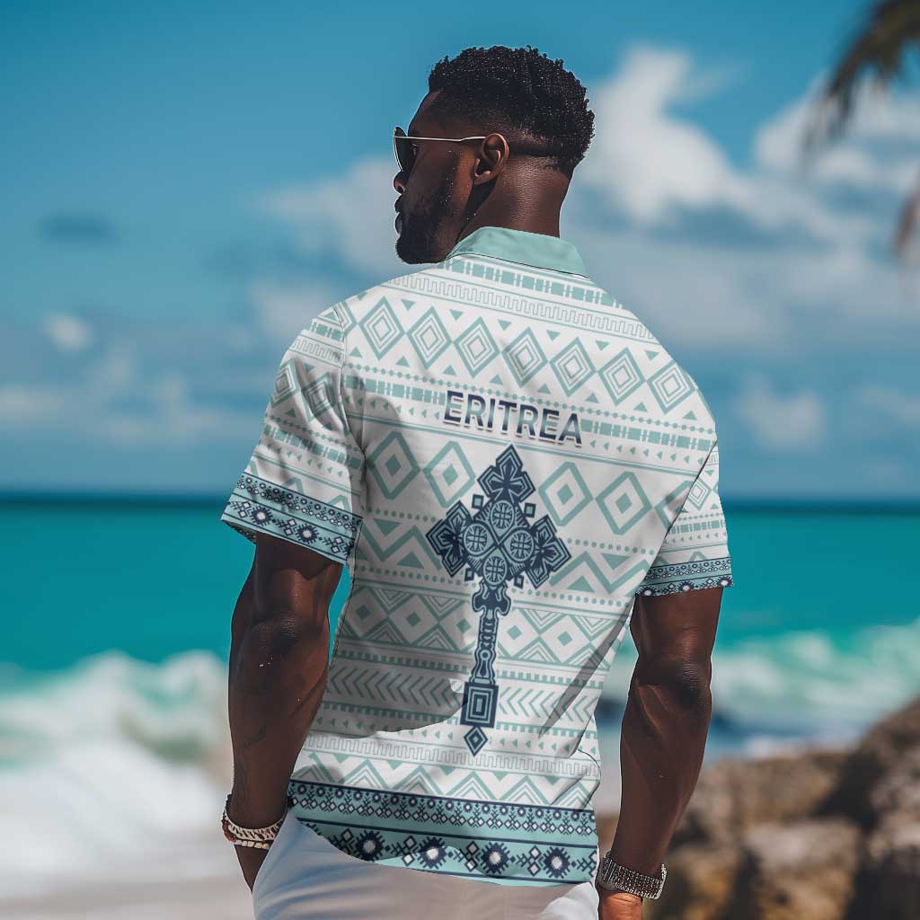 Eritrea Hawaiian Shirt African Pattern - Habesha Style LT15