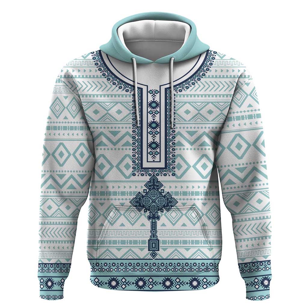 Eritrea Hoodie Eritrean Cross Mix Tilet Pattern LT15