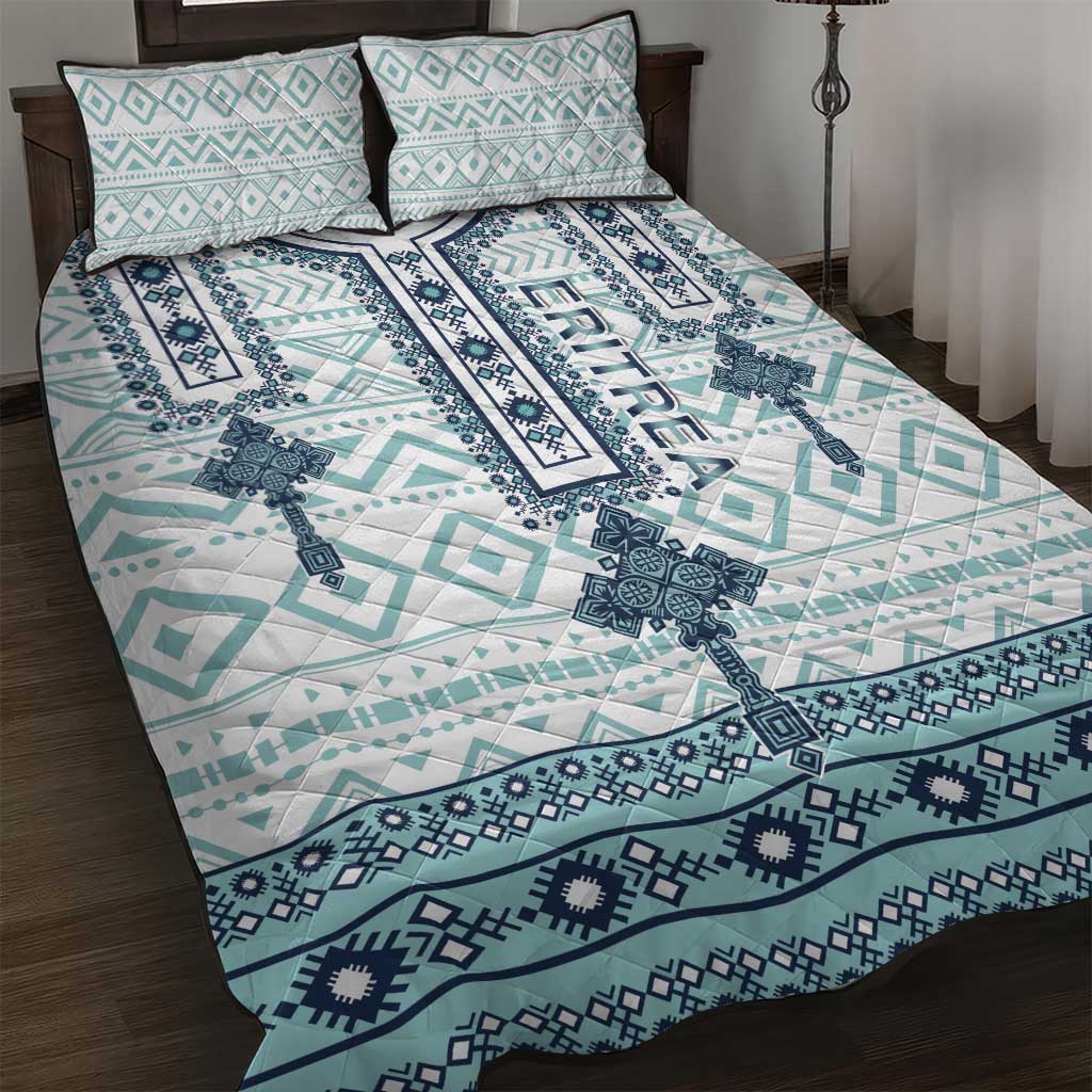 Eritrea Quilt Bed Set African Pattern - Habesha Style LT15