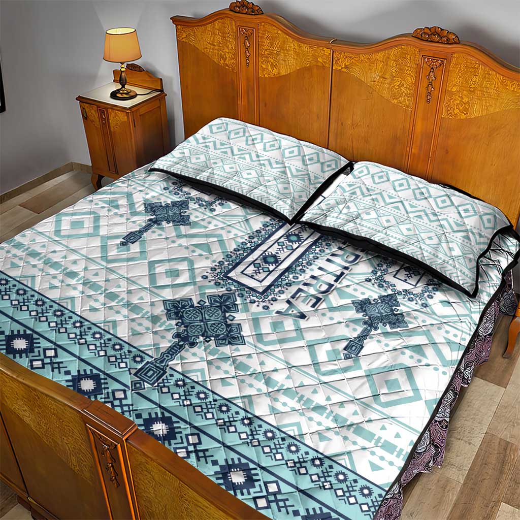 Eritrea Quilt Bed Set African Pattern - Habesha Style LT15