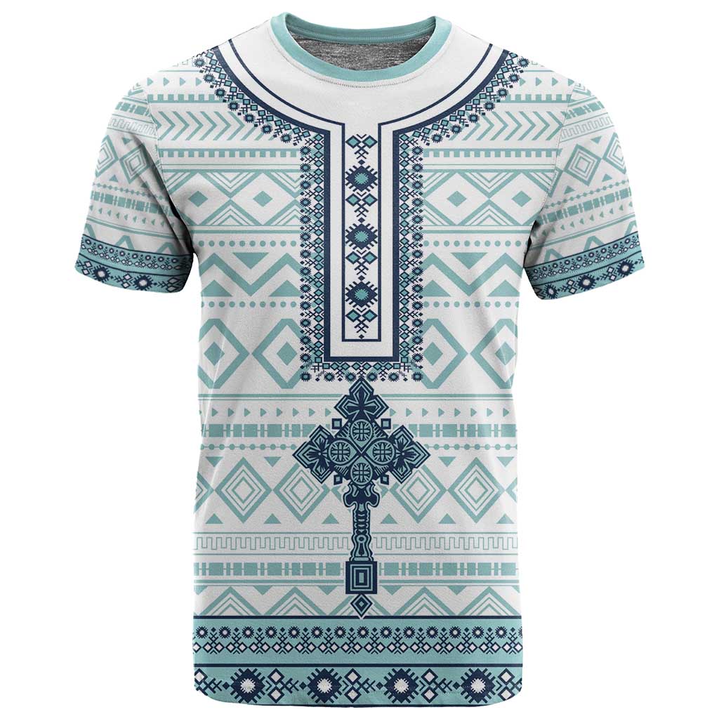 Eritrea T shirt African Pattern - Habesha Style LT15
