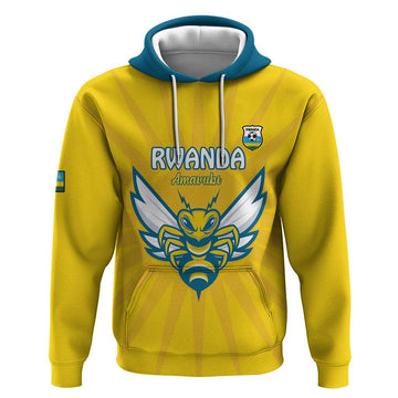 Custom Rwanda Football Hoodie Go Amavubi LT15