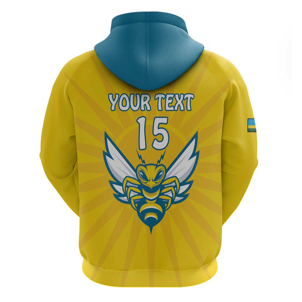 Custom Rwanda Football Hoodie Go Amavubi LT15