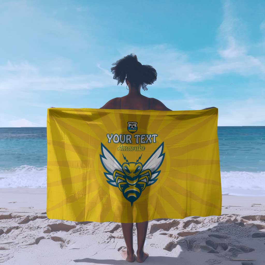 Custom Afro Rwanda Football Sarong Go Wasps LT15