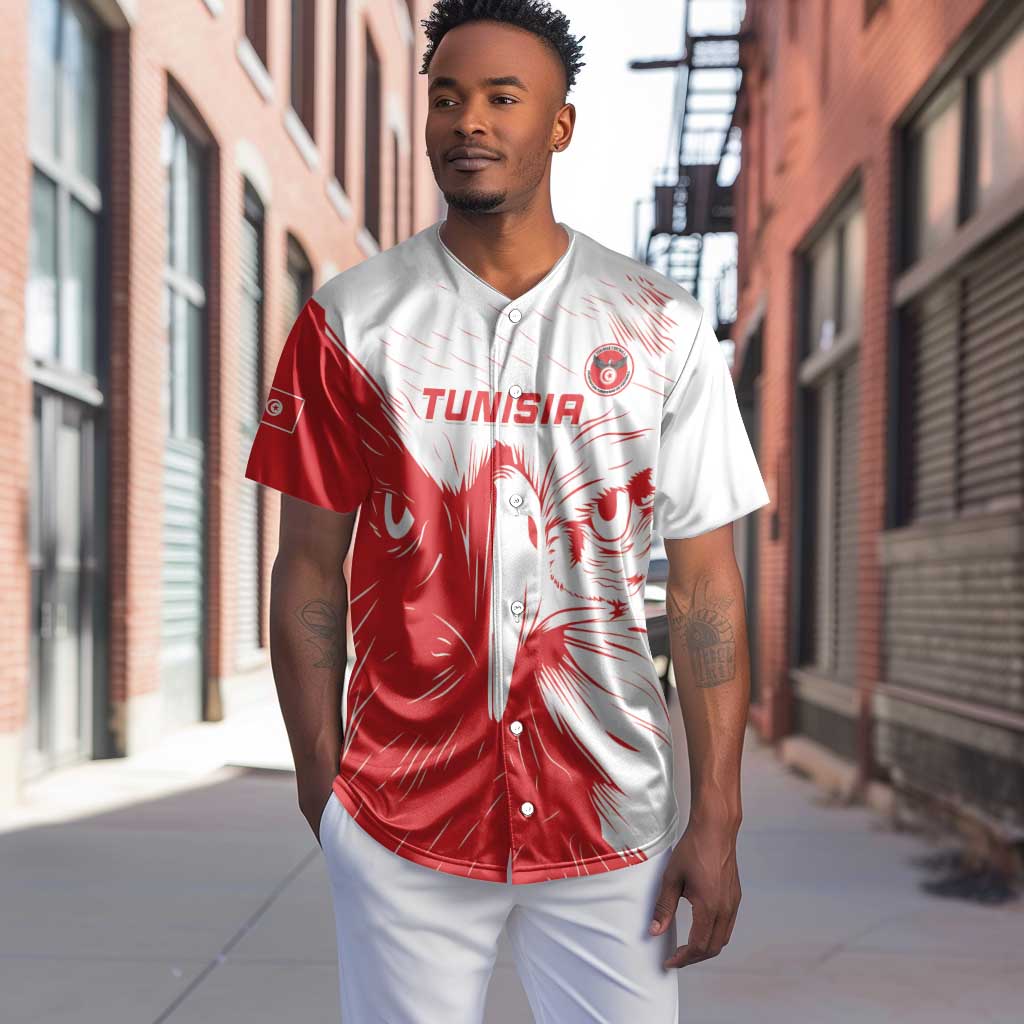 Custom Tunisia Football Baseball Jersey Go Champions LT15