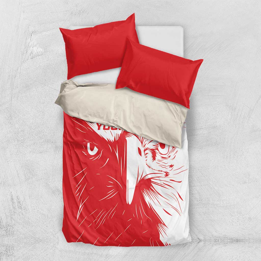 Custom Tunisia Football Bedding Set Go Champions LT15