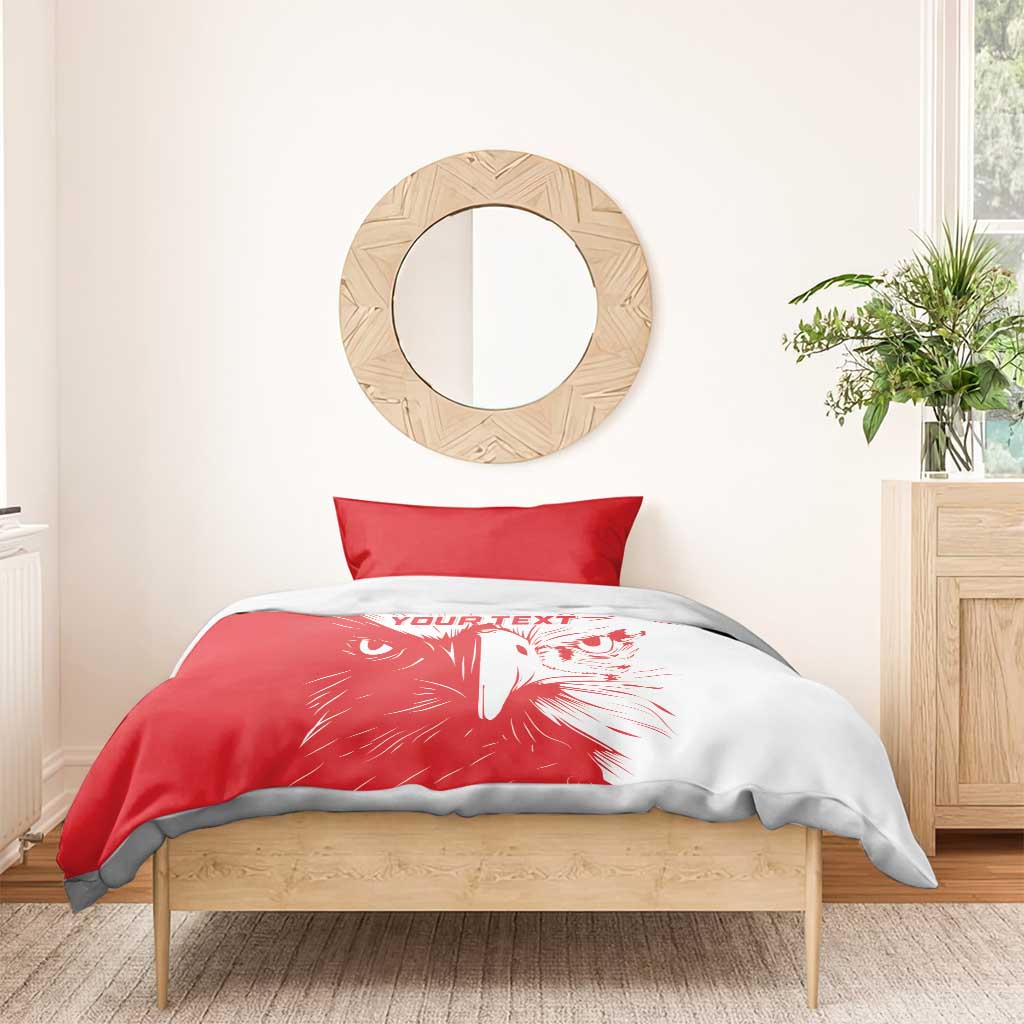Custom Tunisia Football Bedding Set Go Champions LT15