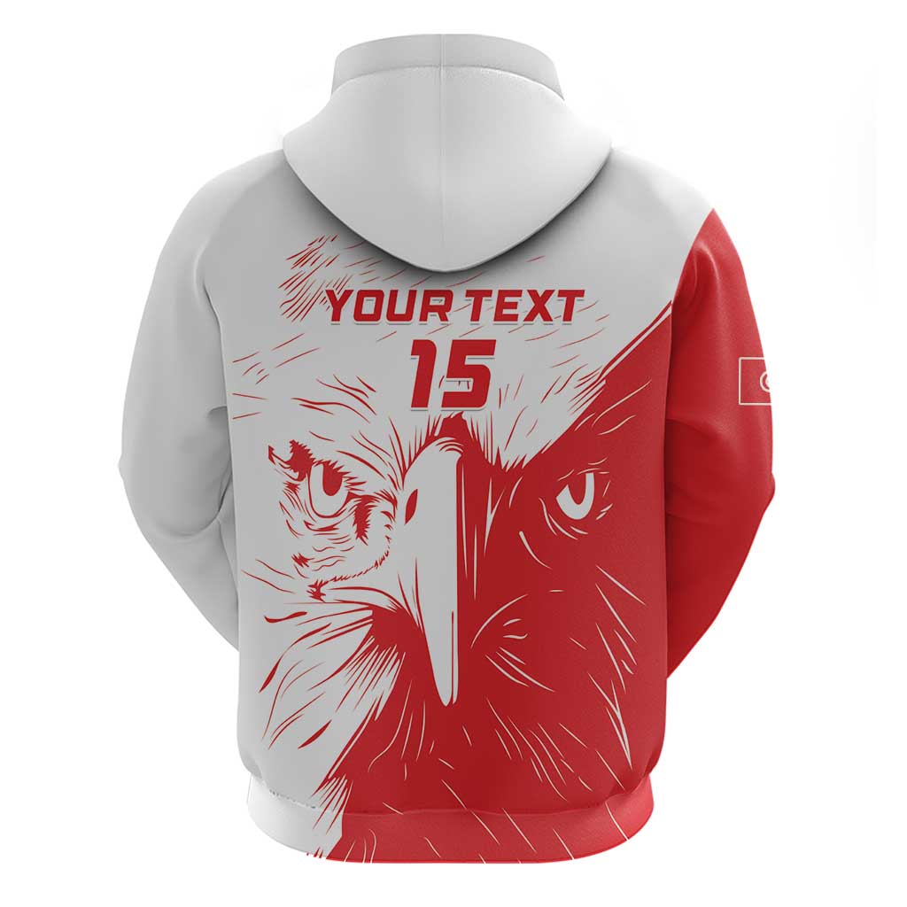 Custom Tunisia Football Hoodie Go Eagles of Carthage LT15