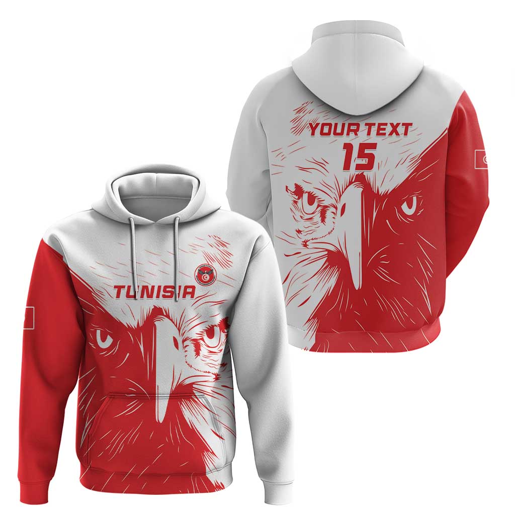 Custom Tunisia Football Hoodie Go Eagles of Carthage LT15