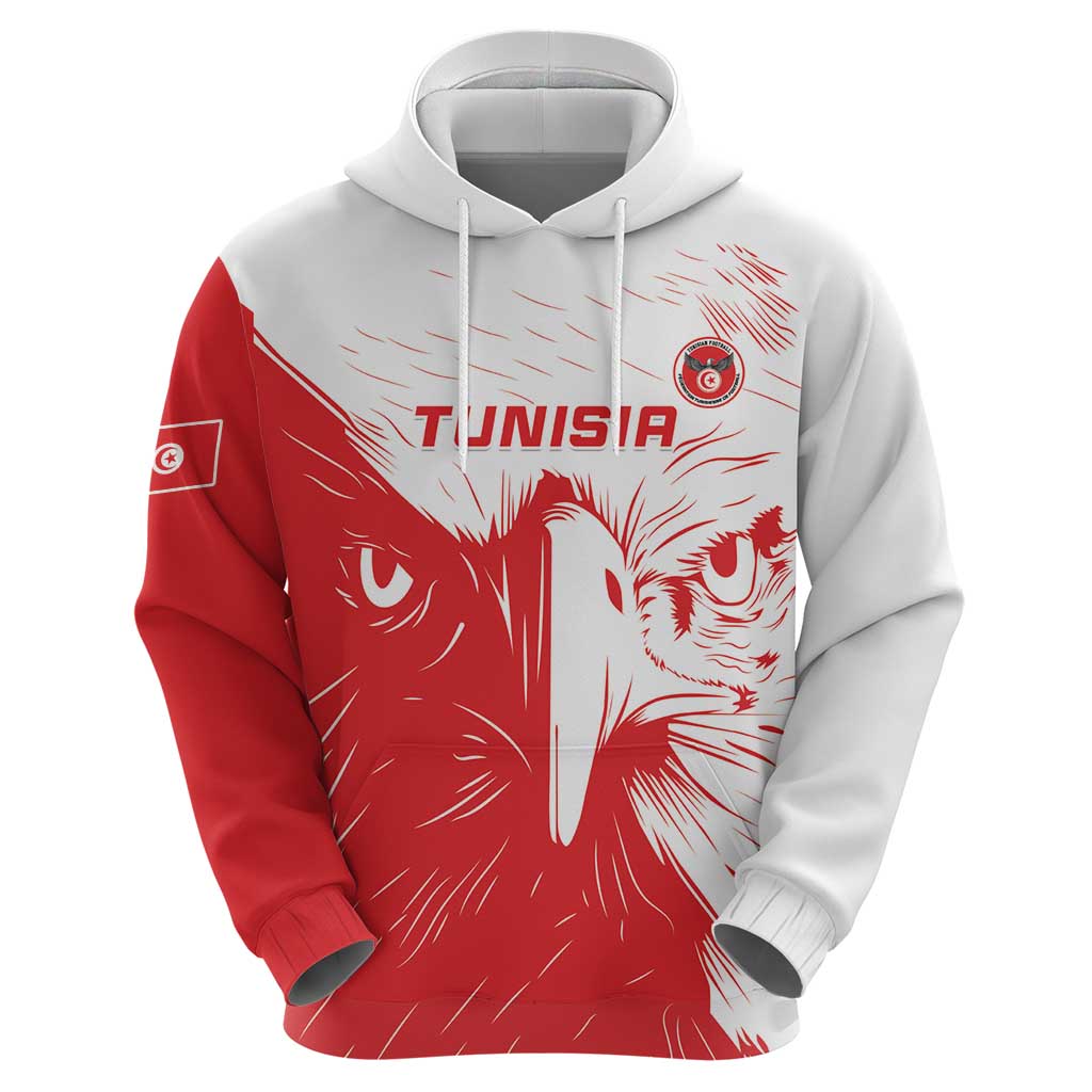 Custom Tunisia Football Hoodie Go Eagles of Carthage LT15
