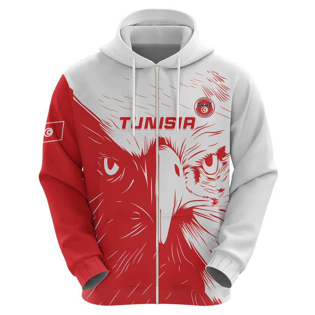 Custom Tunisia Football Hoodie Go Eagles of Carthage LT15