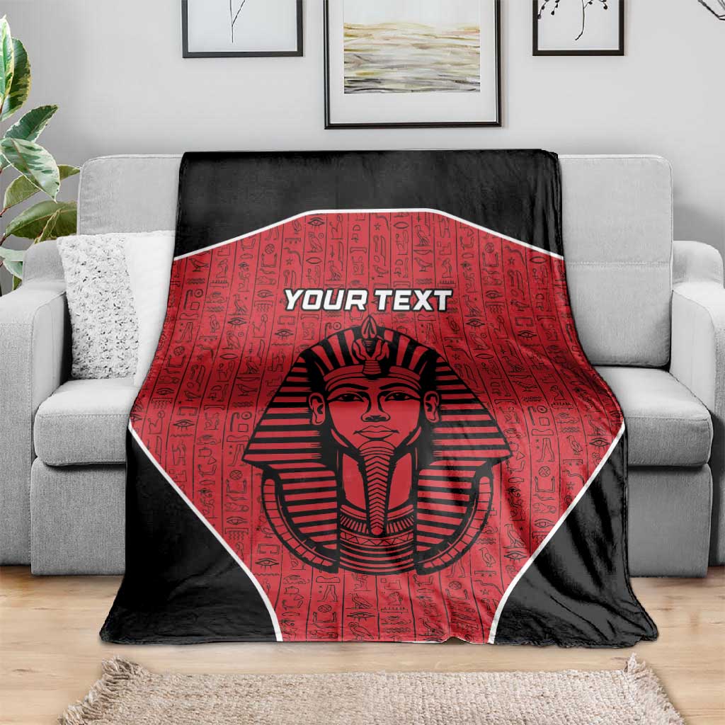 Egypt Football Custom Blanket Ancient Egypt Style LT15