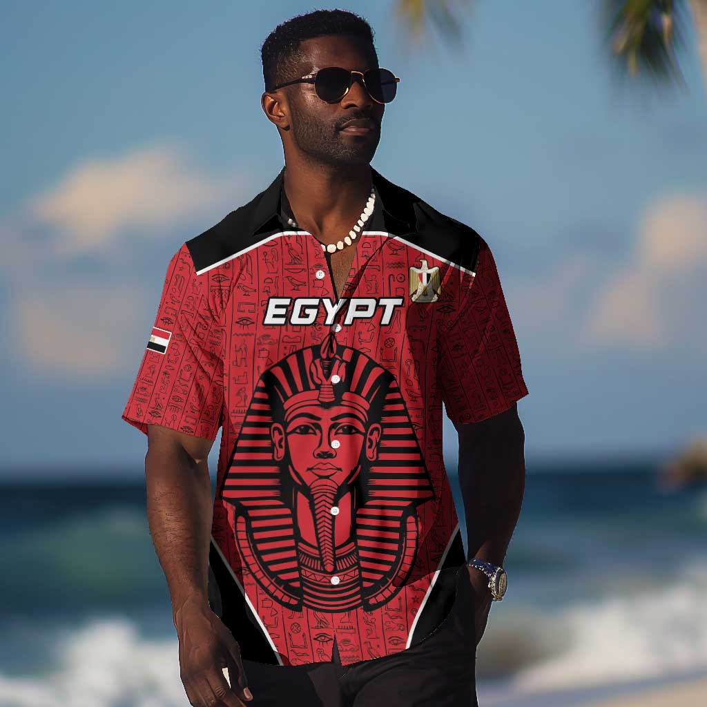 Egypt Football Custom Hawaiian Shirt Ancient Egypt Style LT15