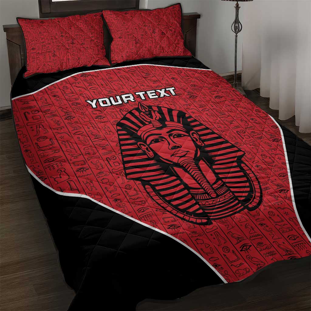 Egypt Football Custom Quilt Bed Set Ancient Egypt Style LT15