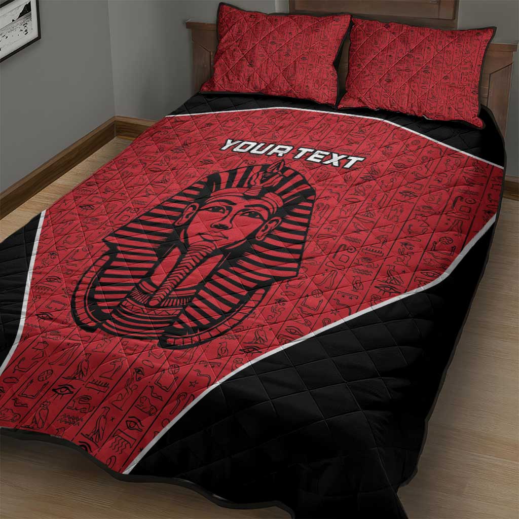 Egypt Football Custom Quilt Bed Set Ancient Egypt Style LT15