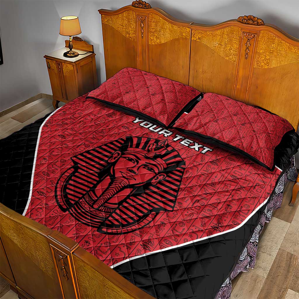 Egypt Football Custom Quilt Bed Set Ancient Egypt Style LT15