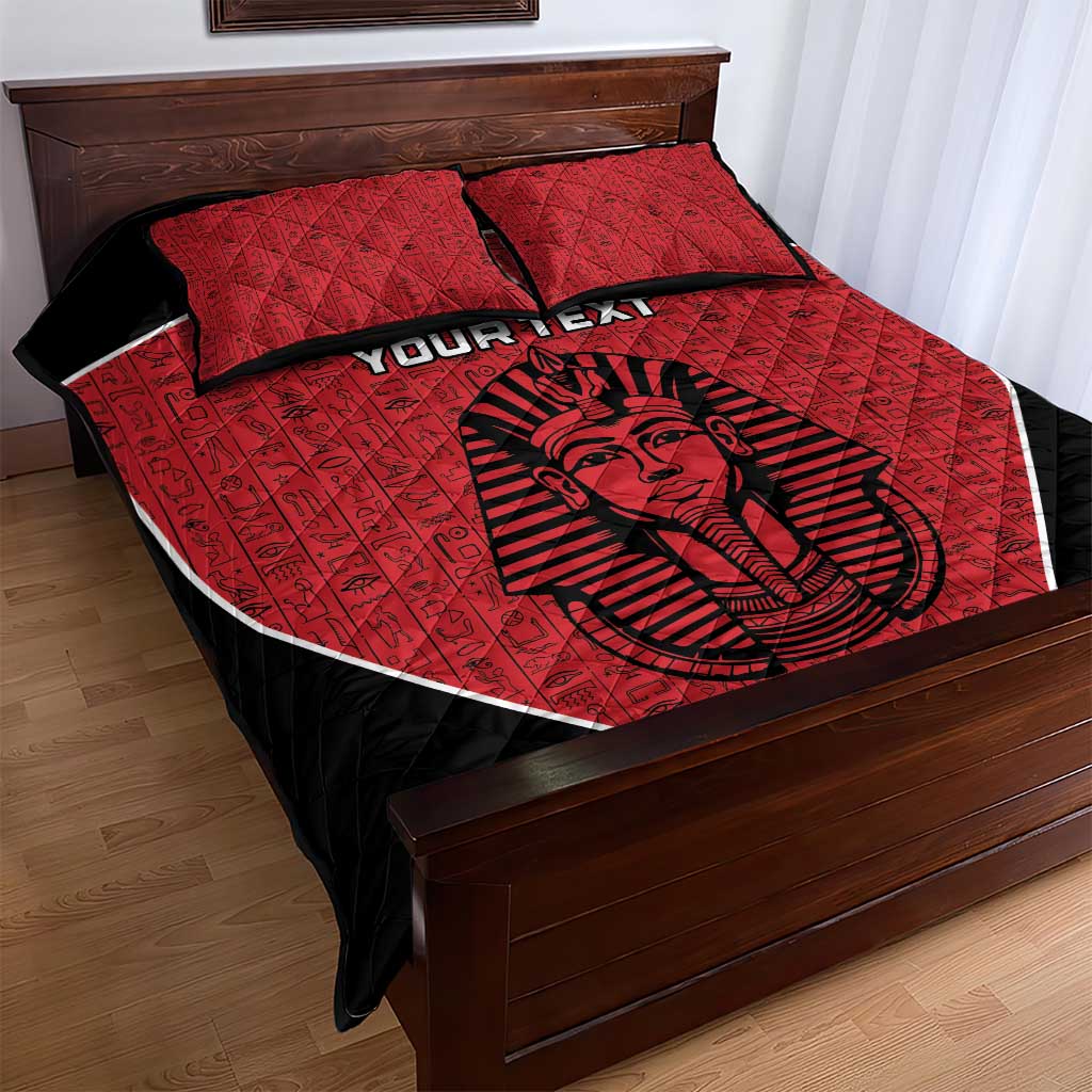 Egypt Football Custom Quilt Bed Set Ancient Egypt Style LT15