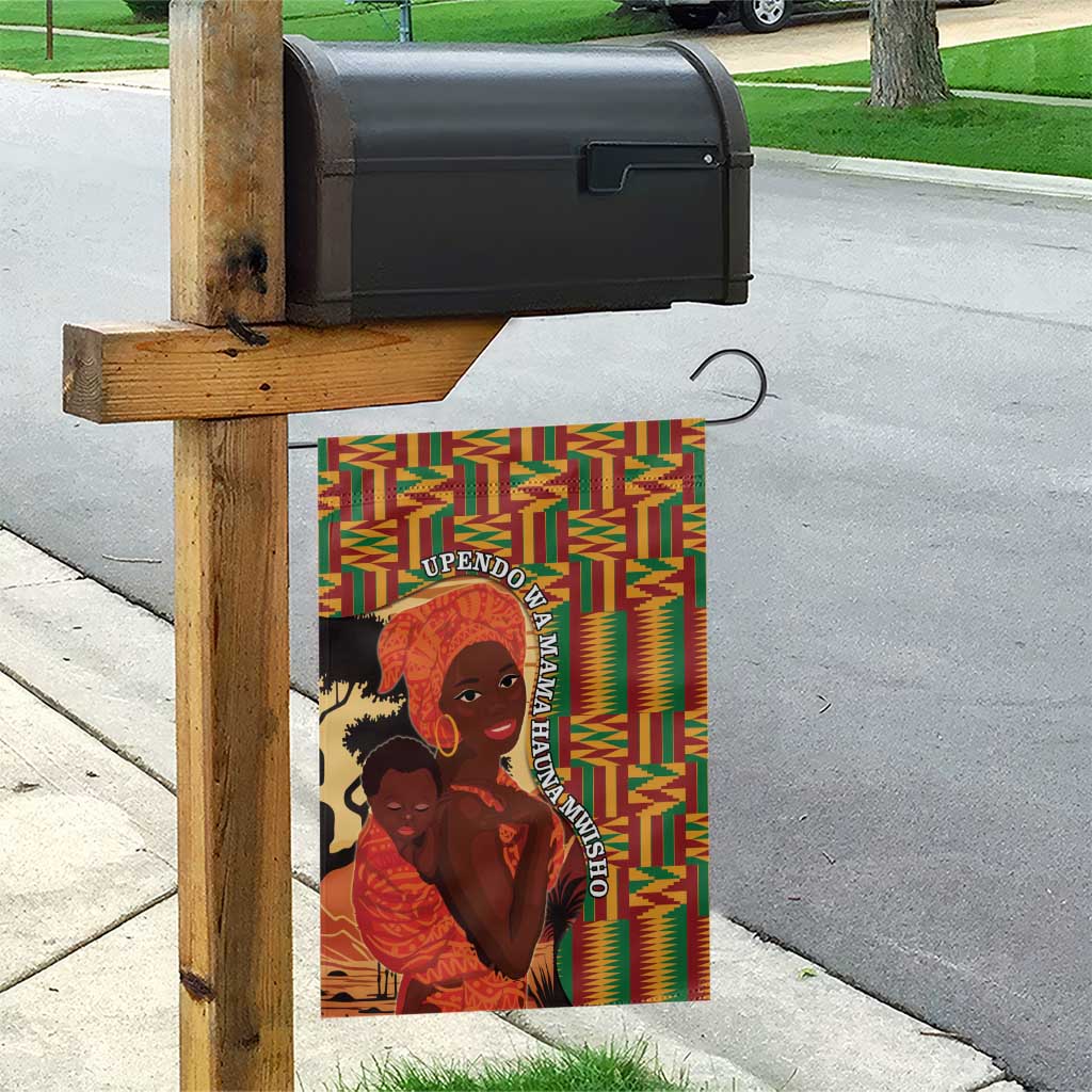 African Happy Mother's Day Garden Flag Black Mothers Kente Pattern LT15