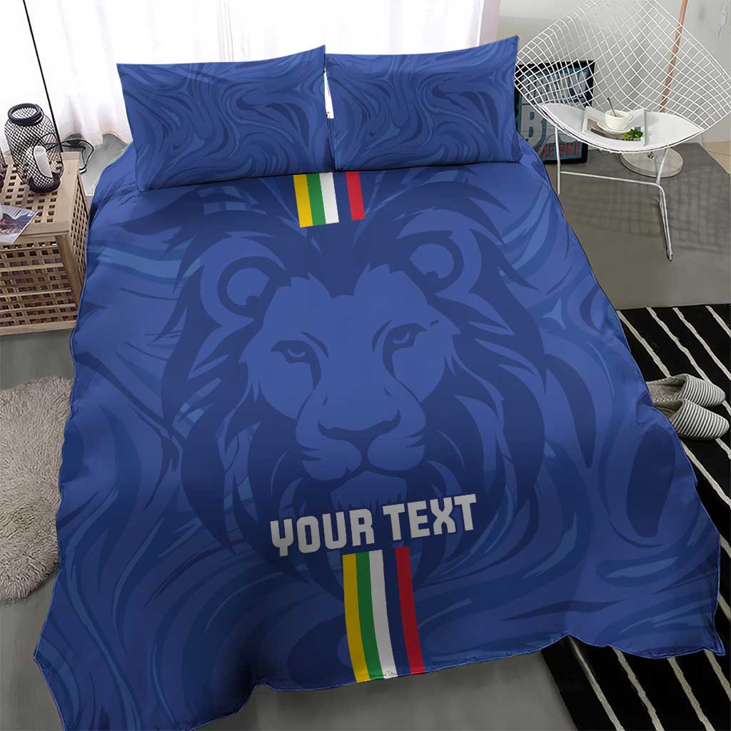 Custom Central African Republic Football Bedding Set Allez Les Fauves LT15