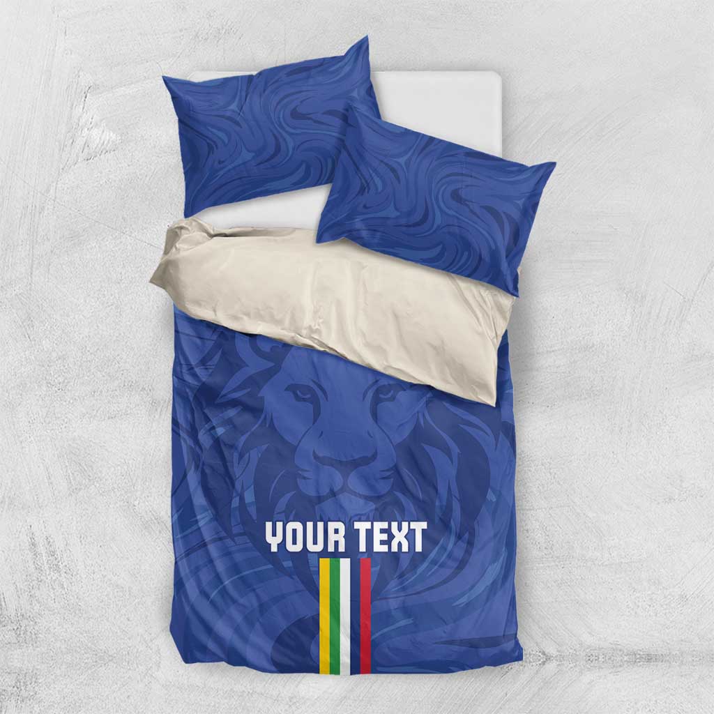 Custom Central African Republic Football Bedding Set Allez Les Fauves LT15