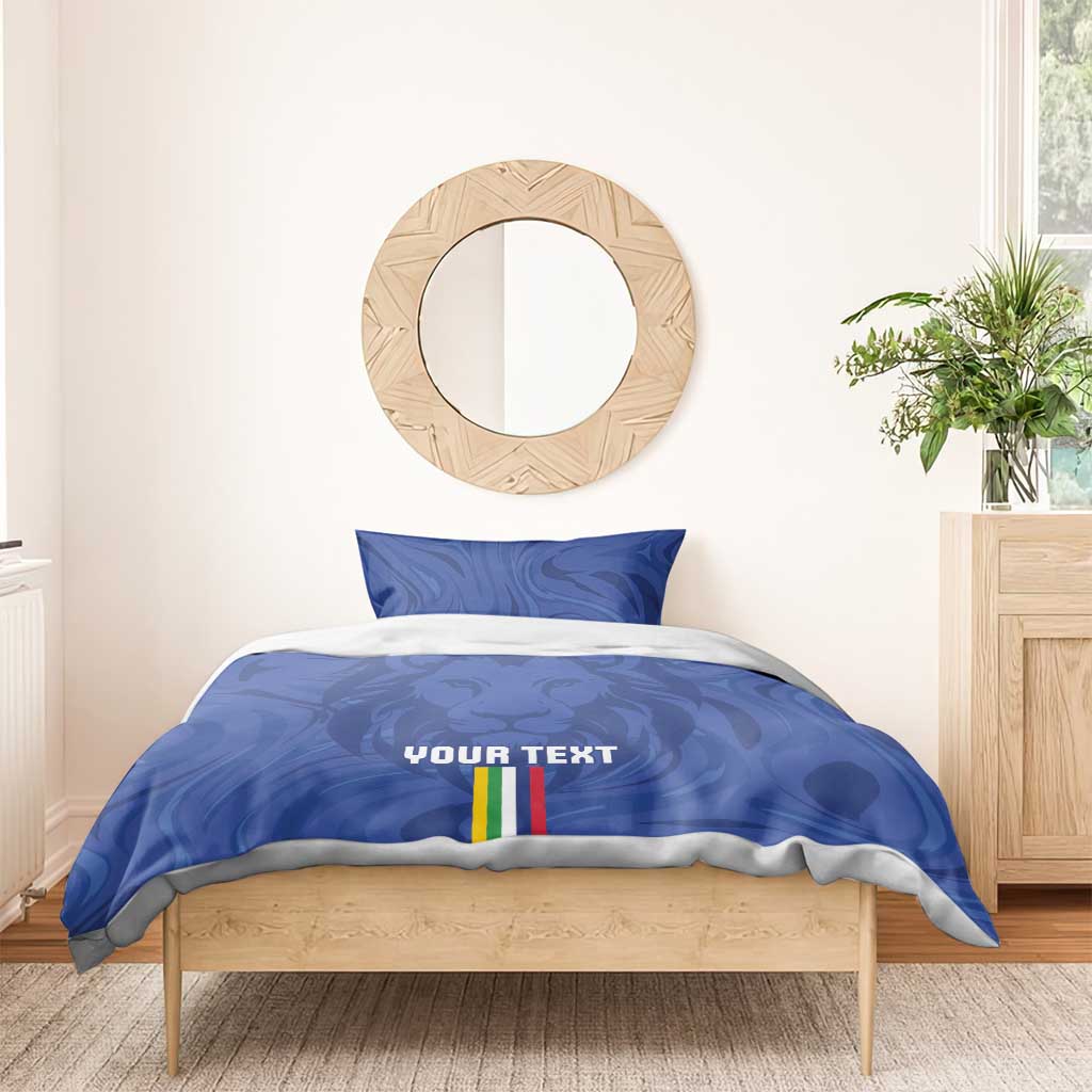 Custom Central African Republic Football Bedding Set Allez Les Fauves LT15