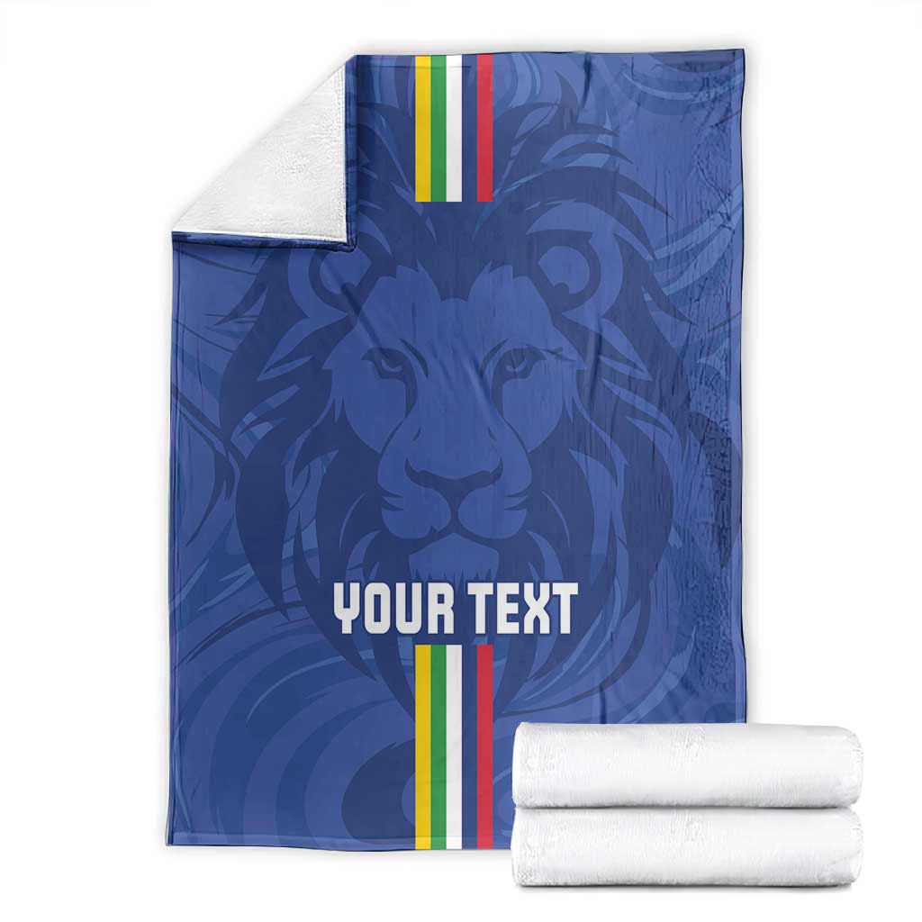 Custom Central African Republic Football Blanket Allez Les Fauves LT15